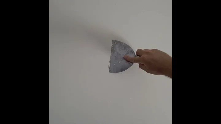 Patching holes on the plaster walls #shorts 👍& 🔔