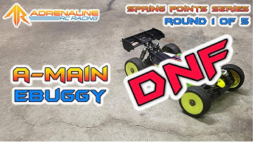 [DNF] Adrenaline RC Raceway - Spring Points Round 1 of 5 - Expert eBuggy A-Main
