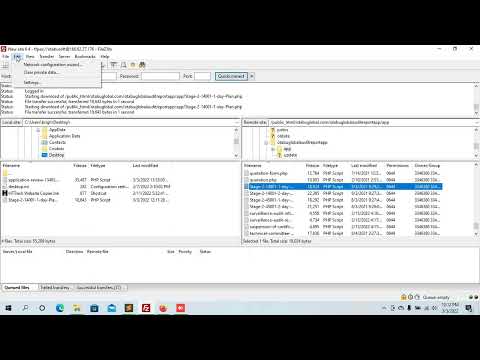 How to View & Edit (PHP/HTML) File into FileZilla
