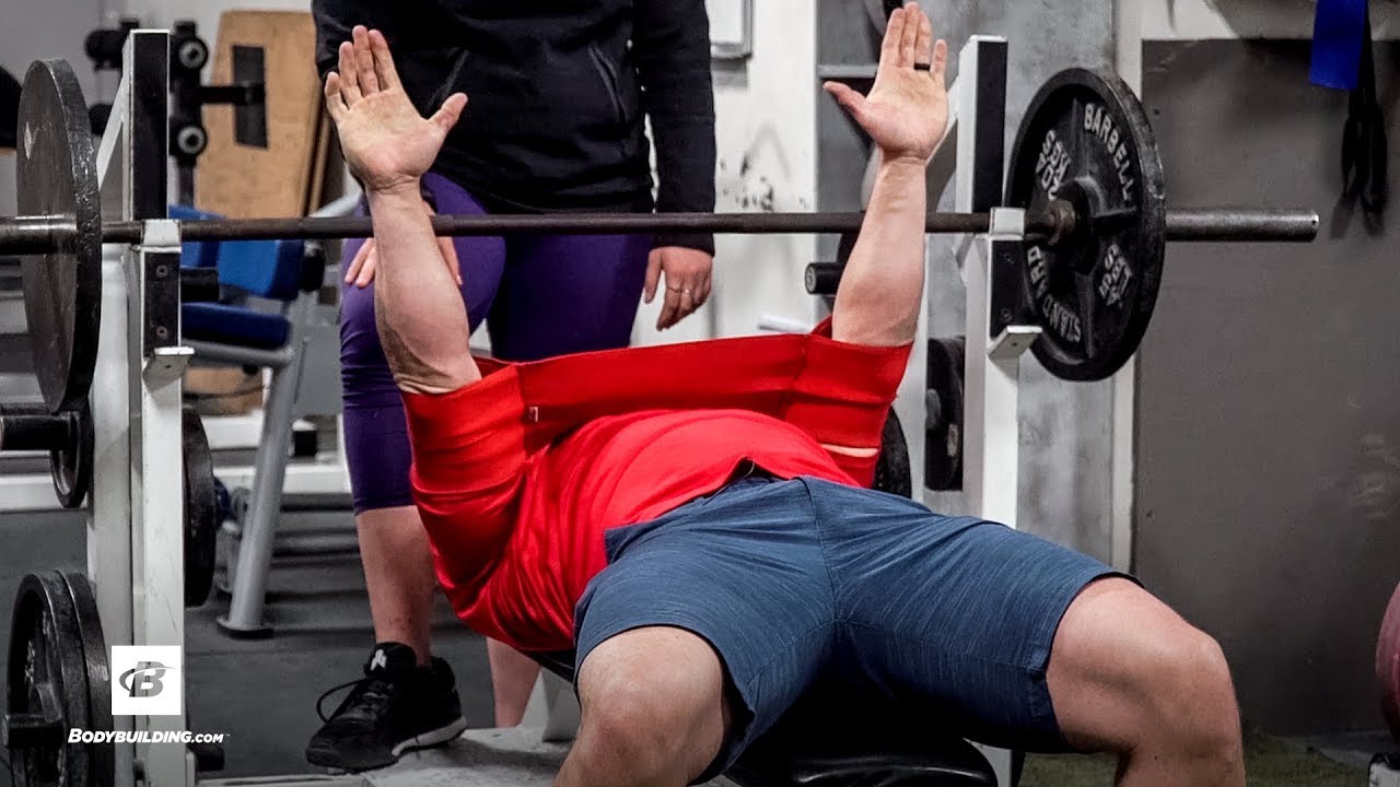 Mark Bell Teaches Nfl Prospects How To Bench Press Youtube