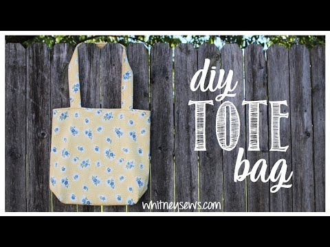Video: How To Sew A Fabric Bag