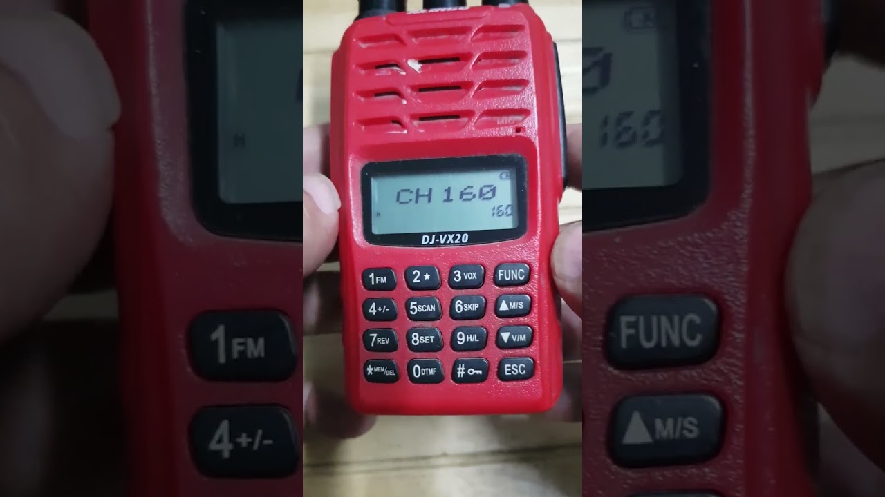 วิธีปรับกำลังส่ง Alinco dj vx20