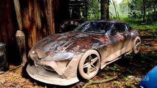 Rebuilding Abandoned Toyota GR Supra | Forza Horizon 5 (4K UHD)