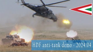 Hungarian Defence Forces anti-tank demo - Magyar Honvédség páncéltörő képesség hatásbemutató