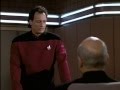 Q offers to help Picard's dull plodding pedantic speech.