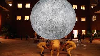 Museum of the Moon, created by UK artist Luke Jerram- CHOREOGRAPHED BY ANISH POPLI