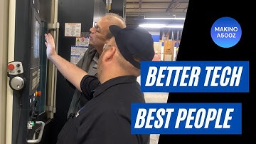 Sharing Our New Makino a500z!