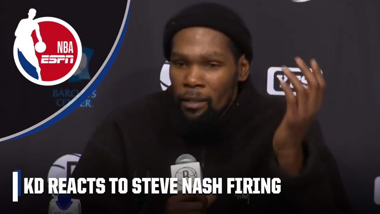 Steve Kerr Reacts to Steve Nash Getting Fired as Nets Coach