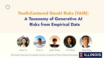 SOUPS 2025 - Youth-Centered GAI Risks (YAIR): A Taxonomy of Generative AI Risks from Empirical Data