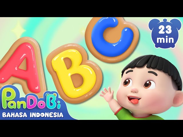 Apakah Kamu Tahu Semua Alfabet? | Lagu Alfabet Anak-anak | Super Pandobi Bahasa Indonesia class=