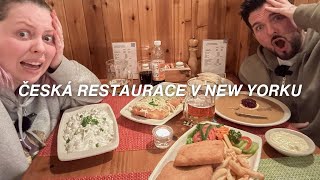 ČESKÁ RESTAURACE V NEW YORKU | NYC diaries