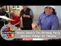 Martin cohens 71st birt.ay party giovanni hidalgo on timbales