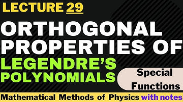 orthogonal properties of legendre’s polynomial | legendre polynomials | imran abid