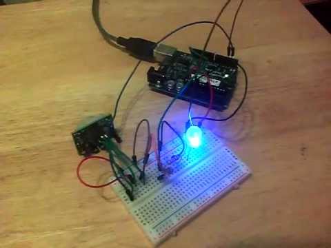 LED Triggered by Darkness or Motion - YouTube