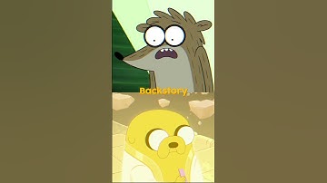 Rigby (regular show) vs Jake (adventure time) #versus #regularshow #adventuretime #cartoon #fypシ