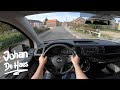 VW T6 Transporter Combi 2.0TDI 102 hp POV Test drive