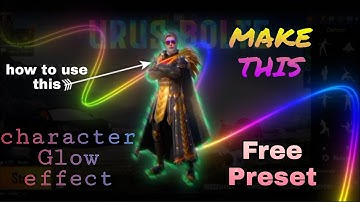 How to use🔥[character Glow effect in alightmotion]Fulltoutirial freeXML#bgmi#alightmotion#lobbyedit