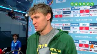 Kuzminskas: „Su tokiu žaidimu grįžome atgal į Rygą“