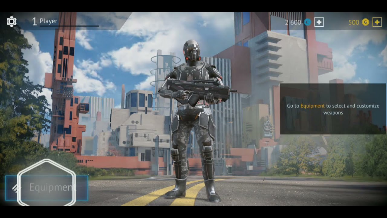 Cyberpunk FPS Game Gameplay | Android Game 2021 Infinity Ops