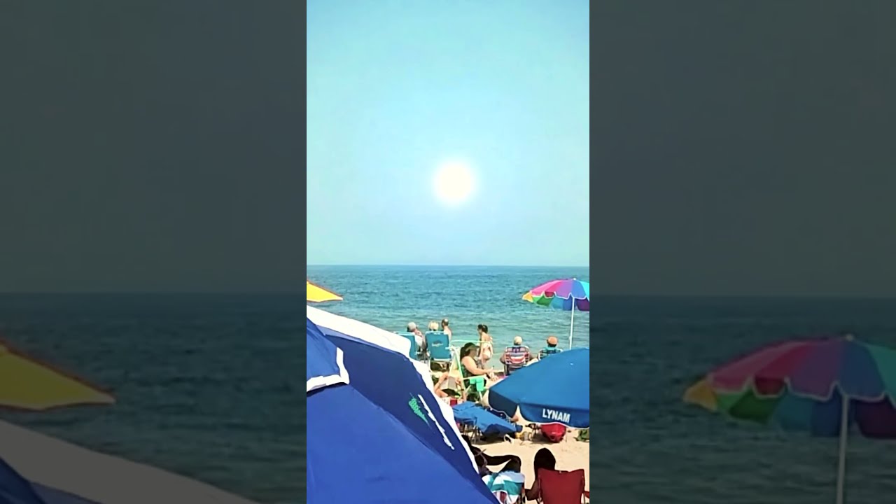 Sun Explodes Into Black Hole On Beach Vfx