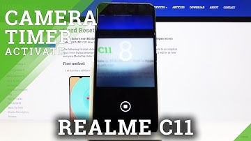 How to Turn On Camera Timer in REALME C11 - Set Countdown