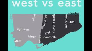 West vs east toronto | where are condos prices more affordable?