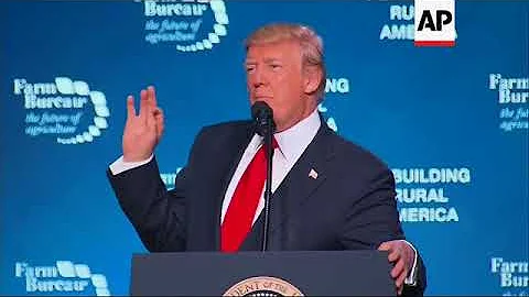 Trump Touts Tax Overhaul As Boon For Farmers
