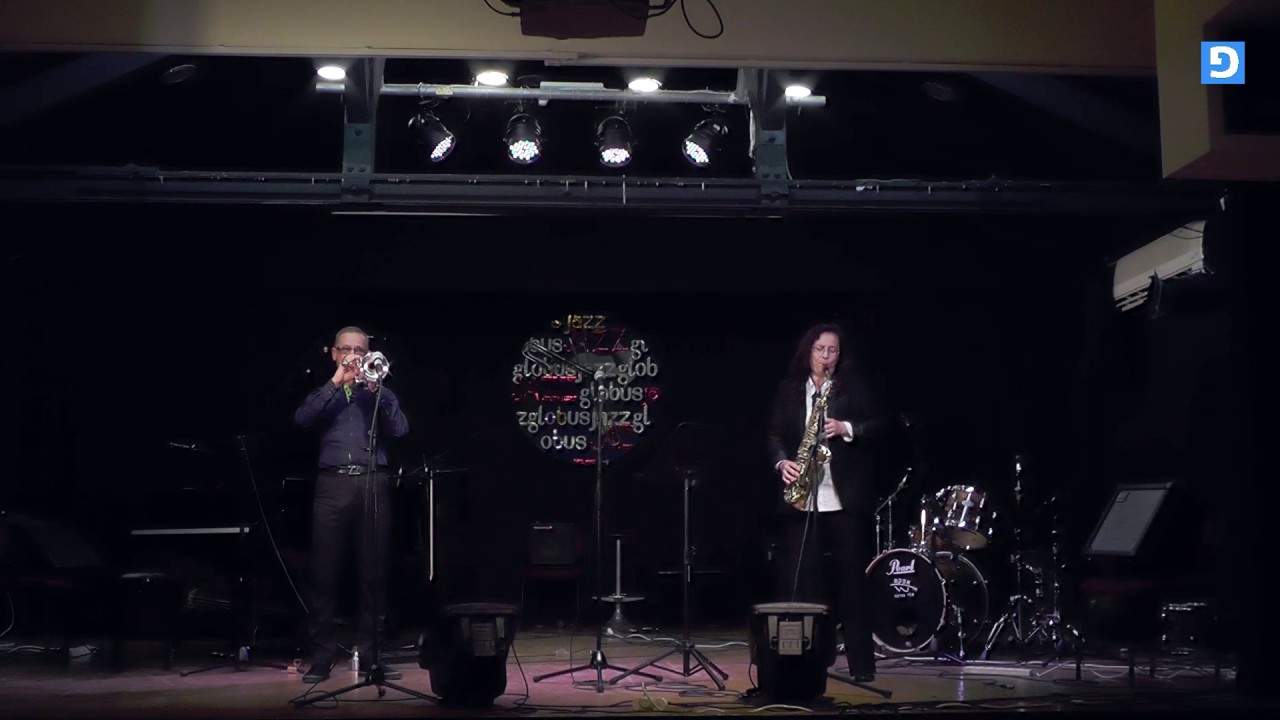 Alto sax and trumpet duet JAZZ in Jerusalem! (LIVE) YouTube