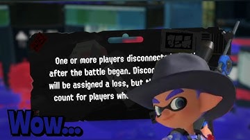 Splatoon 3 Splatfest: When people disconnect...