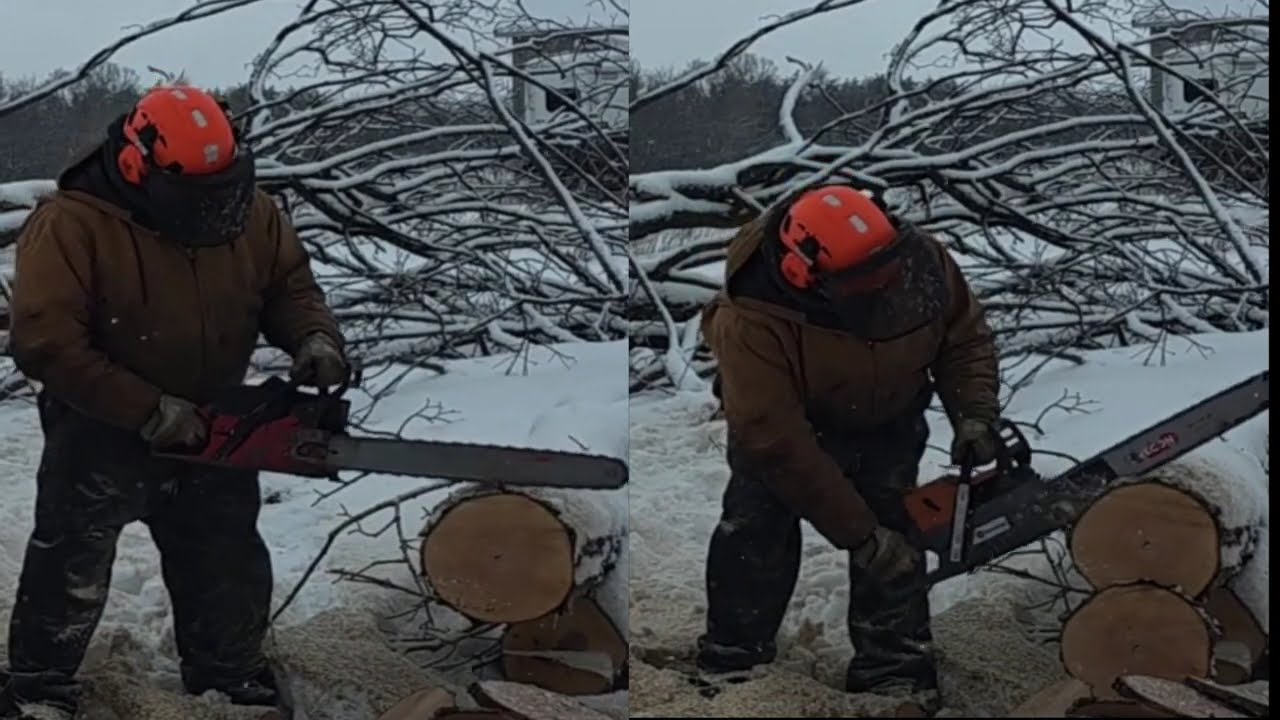 Jonsered 630 vs. Holzfforma g372xp The Old Geezer Still Can Pull A Chain!