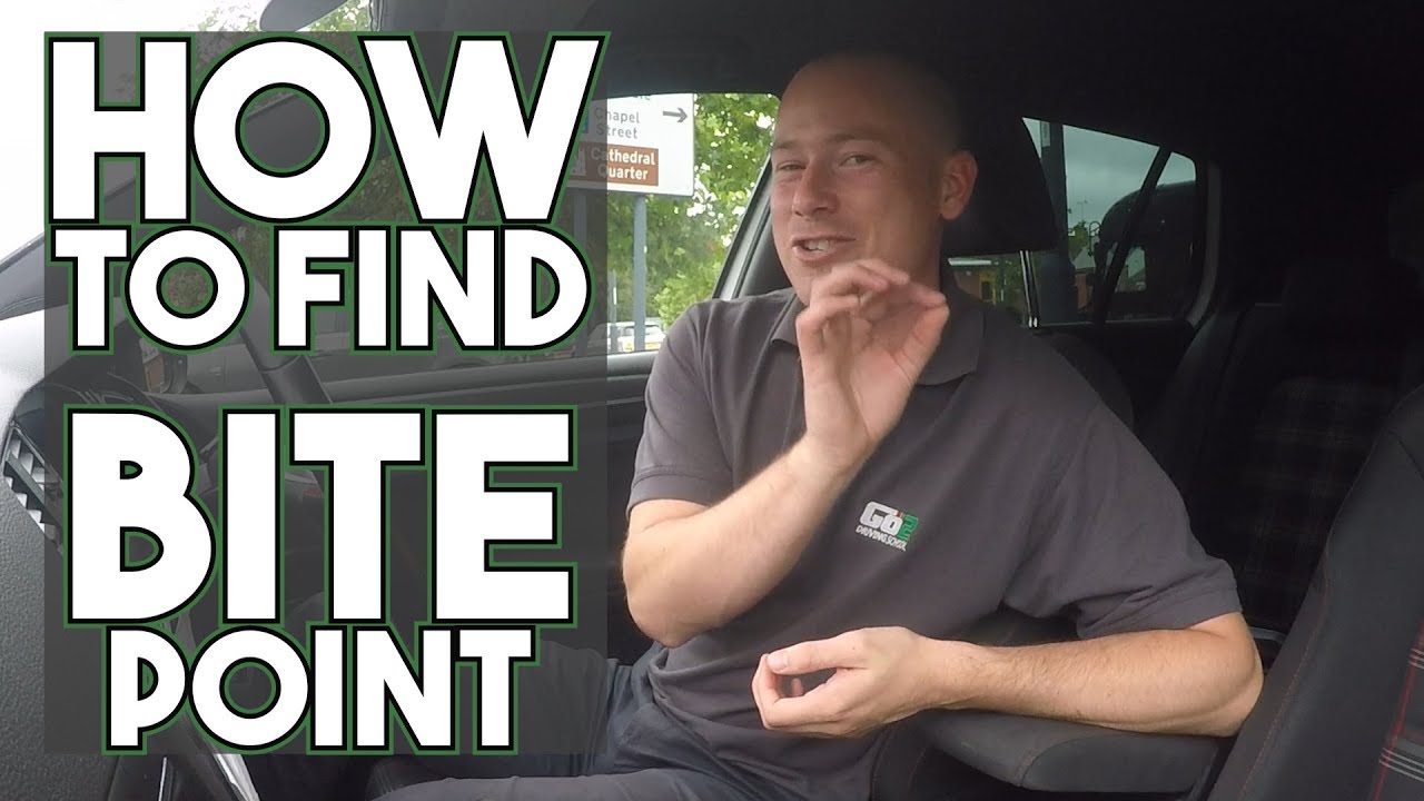 How to find the bite point in a car Pt.2  The difference between holding  and driving biting point 