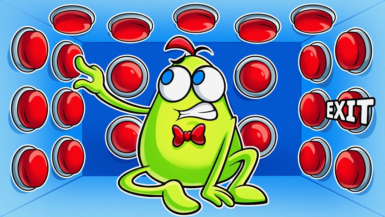 Liza Plays 100 Mystery Buttons || Rich vs Poor