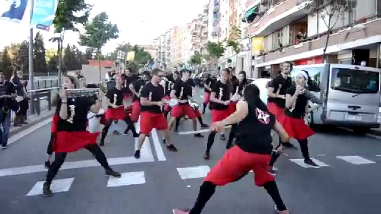 Cercavila al 9è Concurs Barcelona Percussió