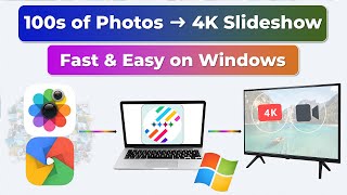 Turn hundreds of iPhone and Android Photos into Stunning 4K Slideshows - Fast & Easy on Windows
