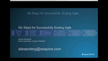Six Steps for Successfully Scaling Agile