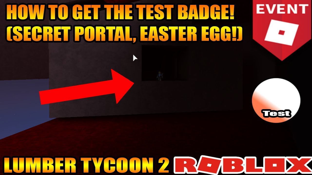 How To Get The Test Badge Roblox Event Lumber Tycoon 2 Roblox By Jb36 - roblox lumber tycoon 2 trailer cost