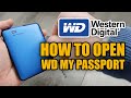 👀 WD My Passport. How to Open a Western Digital Elements External Hard Drive Enclosure
