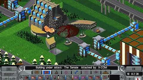 X-COM Apocalypse (Vanilla) - Manually Attacking the Senate with Alien Mothership