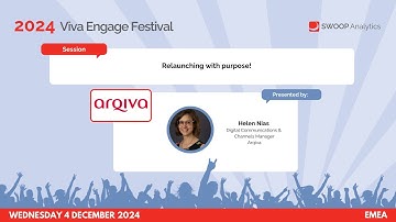 Arqiva | EMEA | Viva Engage Festival 2024