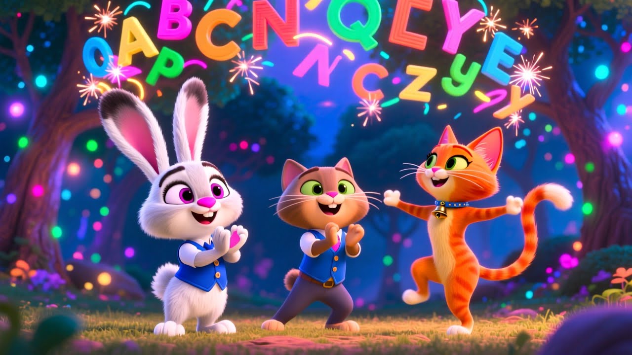 Magical ABC Adventure ✨📘 | Learn Alphabet A to Z | Fun ABC Song for Kids