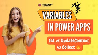 Canvas App Variables Explained | Power Apps Global vs Context vs Collection Variables #powerapps
