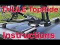 THULE TopRide th568001 Instructions　(開封から取付まで5分)：有限会社谷川屋