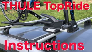 THULE TopRide th568001 Instructions　(開封から取付まで5分)：有限会社谷川屋