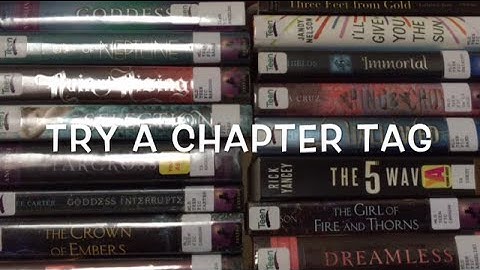 NEW! Try a Chapter Tag