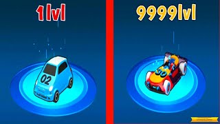 Idle Car Racing MAX LEVEL CAR EVOLUTION Idle Car Racing Merge Car screenshot 3