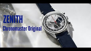 Часы 2021 года! Zenith Chronomaster Original или наследник классики A386 1969.