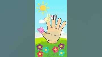 Família de Dedos Peppa Pig por Liz e sua Turminha #shorts #peppapig #musicainfantil