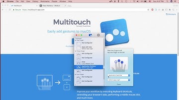 Custom gesture shortcuts for Mac OSX using Multitouch