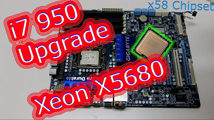 i7 950 업그레이드: 12 스레드 Xeon X5680으로!