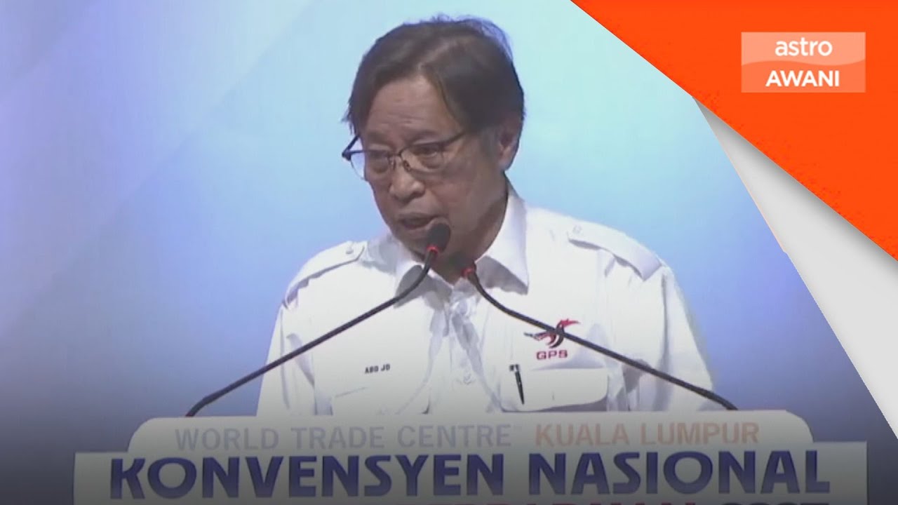 Konvensyen Nasional Kerajaan Perpaduan: Ucapan Pengerusi Gabungan Parti Sarawak